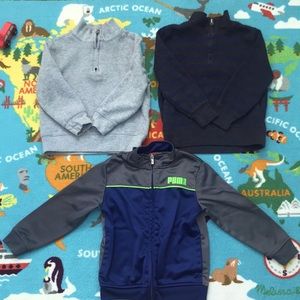 Bundle of 3 Boys Sweaters size 3t